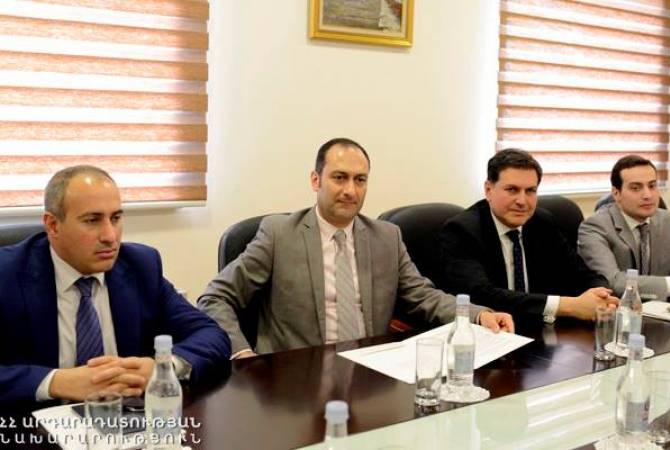 Armenian justice minister receives PACE Monitoring Committee co-rapporteurs