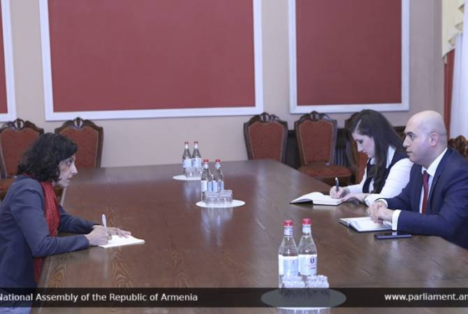 “На международной арене государственный интерес Армении надо представлять 
совместно”: Ашотян

