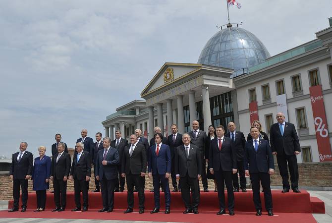 Armenian president attends centennial independence day celebrations of Georgia in Tbilisi 