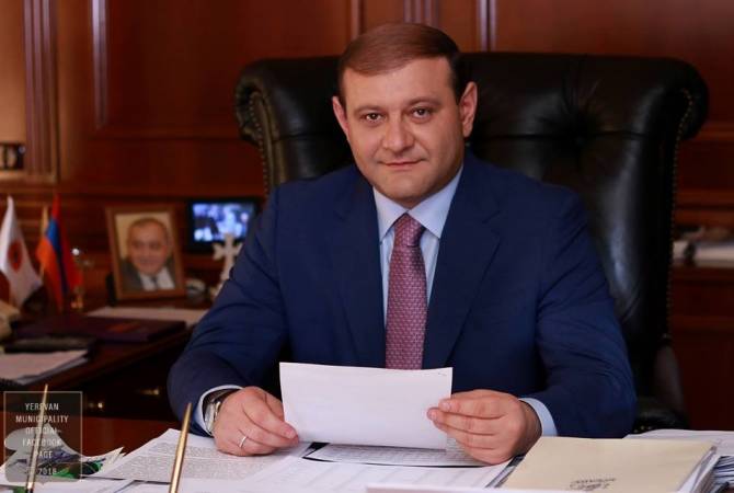 Yerevan Mayor addresses congratulatory message on Republic Day