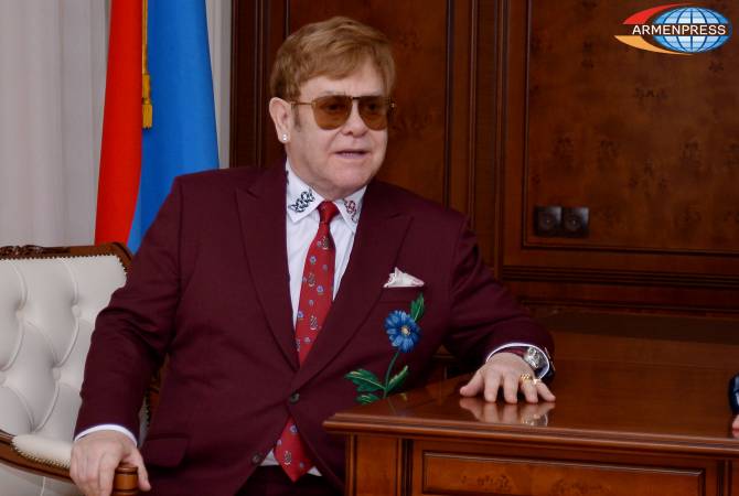 Sir Elton John makes first Insta post on Armenia after visit
