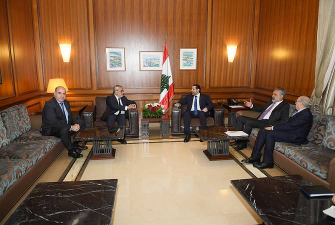 Депутаты-армяне встретились с кандидатом в премьеры Ливана: они потребовали два 
министерских портфеля для армянской общины

