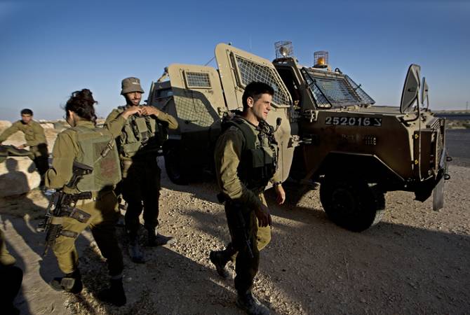 Իսրայելացի զինվորները ձերբակալել են 17 պաղեստինցիների եւ առգրավել 15 կգ պայթանյութ

