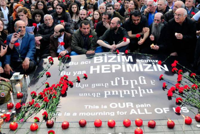 لم تعد جنحة بعد اليوم استعمال تعبير الإبادة الأرمنية بتركيا؟-الإدعاء العام بإسطنبول يسقط المسؤولية 
ضد المتظاهرين بتهمة استعمال ملصقات «الإبادة الجماعية الأرمنية»