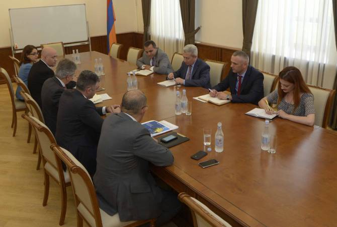 Armenian finance minister, EBRD official discuss government’s priorities