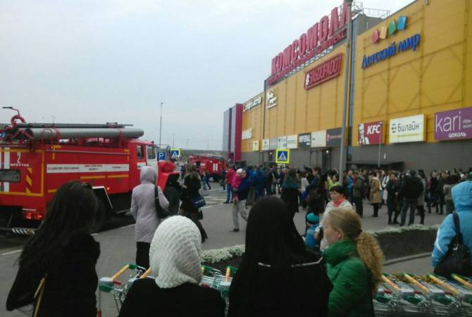 В Сети появилось видео взрыва в иркутском торговом центре