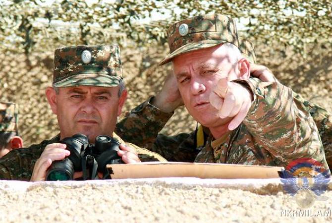 Chief of General Staff of Armenia’s Armed Forces highly values Artsakh Defense Army’s combat 
readiness level