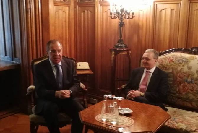 В Москве стартовала встреча министров ИД Армении и РФ