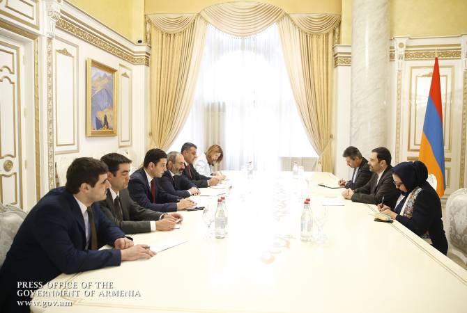 ‘We are interested in giving new impetus to Armenian-Iranian ties’ – PM Pashinyan to 
Ambassador Sadjadi