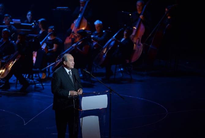 Президент Армении Армен Саркисян принял участие мероприятии «Аврорс – в честь 
лауреата 2018 года»
