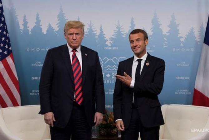 Մակրոնը G7-ի գագաթնաժողովից հետո Թրամփին մեղադրել Է «անհետեւողականության» մեջ 
