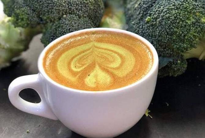Необычный кофе с брокколи можно попробовать в Австралии