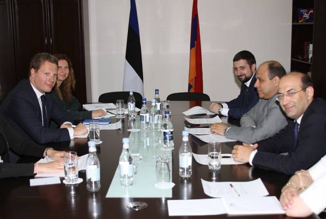 Հայաստանի և Էստոնիայի ԱԳՆ-ների  միջև անցկացվել են քաղաքական խորհրդակցություններ 