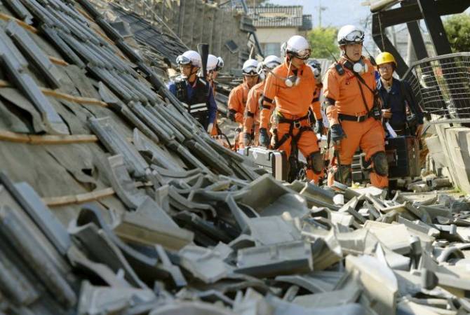 Three dead, hundreds injured in Japan earthquake 