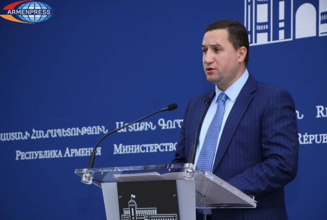 Пресс-секретарь МИД Армении призывает не поддаваться азербайджанским фальсификациям и принимать за основу официальные данные МО Армении