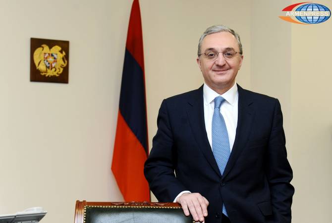 Armenia’s FM to visit Belgium, Belarus and Germany in coming days