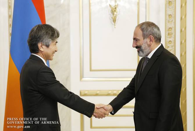 Armenian PM, Japanese Ambassador discuss development of relations