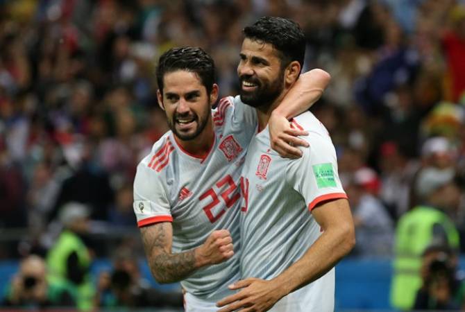 Сборная Испании одержала победу над командой Ирана 