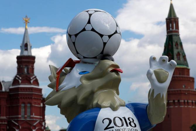 На Красной площади открылся парк футбола ЧМ-2018