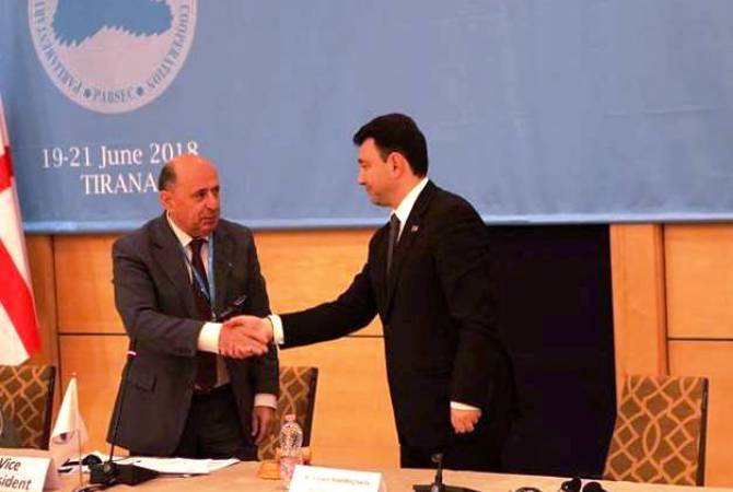 Председательство  в ПАЧЭС перешло от Албании к Армении