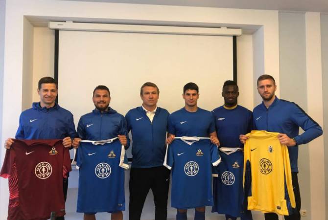 «Երևան» ակումբը 5 նոր ֆուտբոլիստ ունի