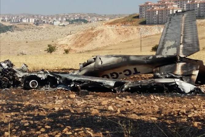 Թուրքիայում ուսումնական ինքնաթիռ Է կործանվել

