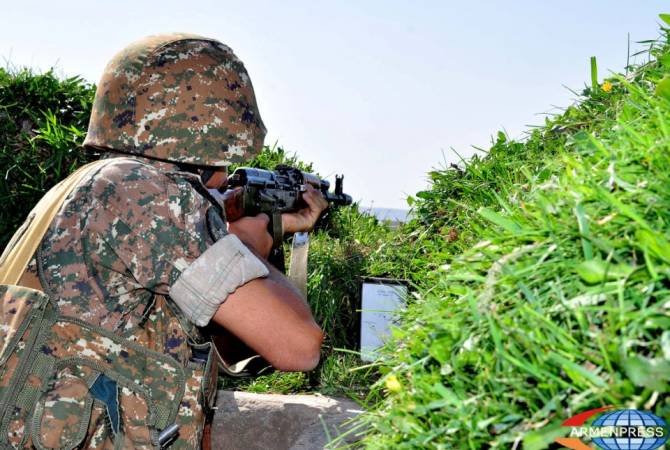 Azerbaijani forces fire over 1500 shots at Armenian positions in Artsakh line of contact