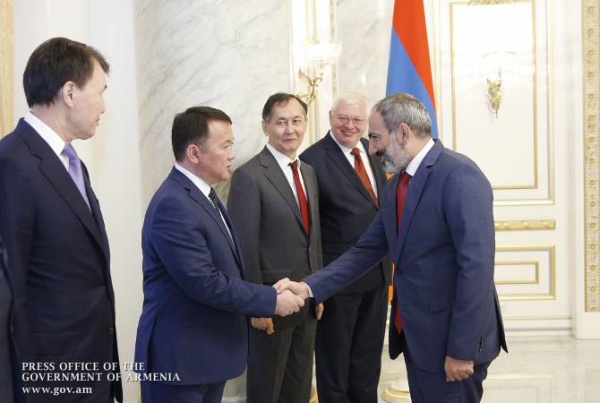 Премьер-министр Армении Никол Пашинян принял участников заседания 
Межгосударственного совета по противодействию коррупции в рамках СНГ 