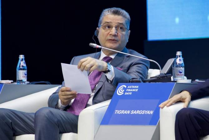 Тигран Саркисян: «Международный финансовый центр в Астане может стать прототипом 
для регулирования отдельных элементов общего финансового рынка ЕАЭС»