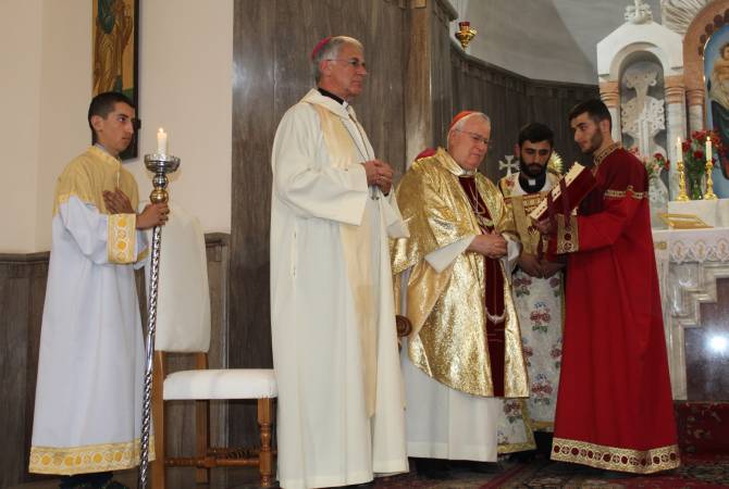 Գյումրիում տեղի ունեցավ պատարագ ձեռամբ Իտալիայի եպիսկոպոսական ժողովի 
նախագահ Կարդինալ Բասեթիի
