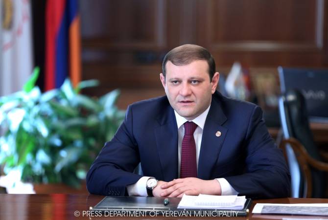 UNCONFIRMED REPORT: Yerevan Mayor Taron Margaryan resigns 