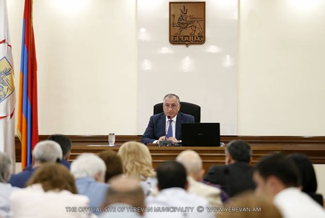 Камо Ареян предложил провести внеочередные выборы мэра Еревана 16-го июля