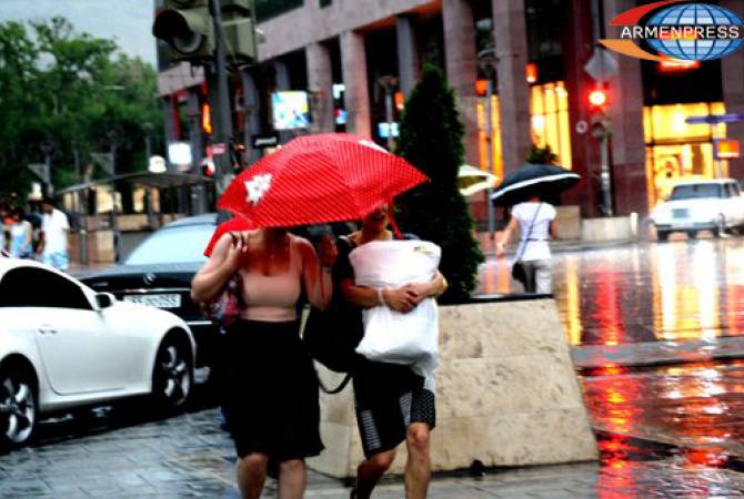 Hallelujah! Showers to cool off sizzling heat in Armenia  