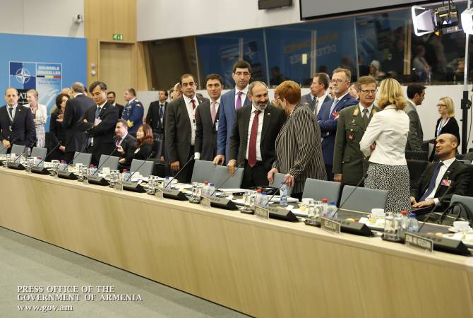 Действия Азербайджана ставят под сомнение приверженность Баку мирному процессу: 
речь Пашиняна на саммите НАТО


