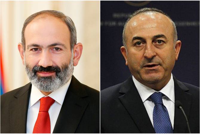 وزير الخارجية التركي تقرّب إلى وهنّأني لإنتخابي رئيساً للوزراء- رئيس وزراء أرمينيا نيكول باشينيان-