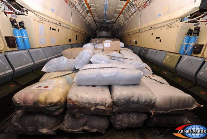 Armenia delivers more than 30 tons of humanitarian aid to Syria