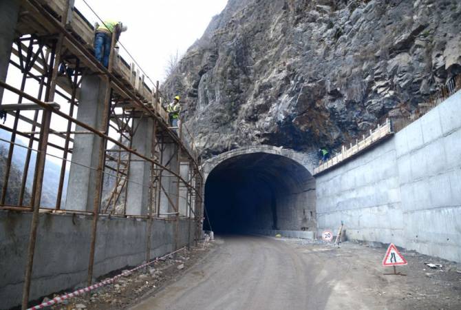 Туннель близ автодороги Ванадзор-Алаверди будет закрыт  около месяца
