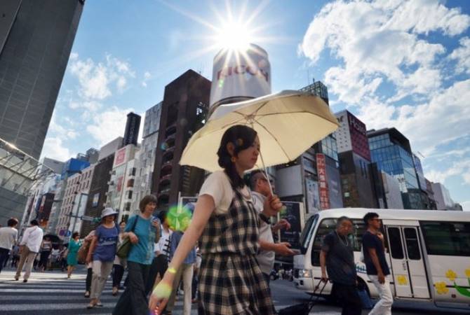Ճապոնիայում շոգի պատճառով մեկ օրում ավելի քան 1000 մարդ է հոսպիտալացվել