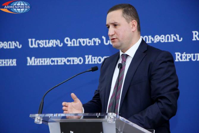 Expected pre-election period in Armenia cannot hinder to continue negotiation process – MFA 
spox