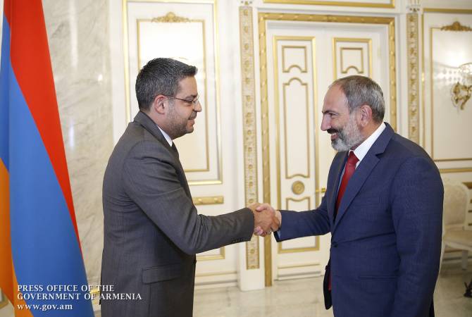 Никол Пашинян принял посла Сирии в Армении