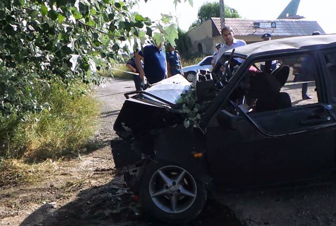 ДТП  на дороге  Ереван-Иджеван — 2 жертвы, 1  раненый