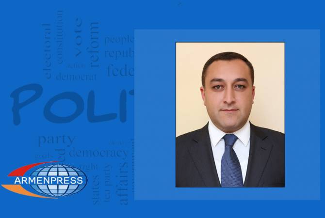 Депутат Национального собрания Республики Арцах Арсен Арстамян подал заявление об 
отставке


