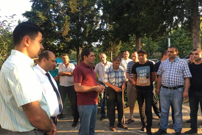 ‘Firmness of border depends on viable community’: Minister Suren Papikyan visits Tavush 
province