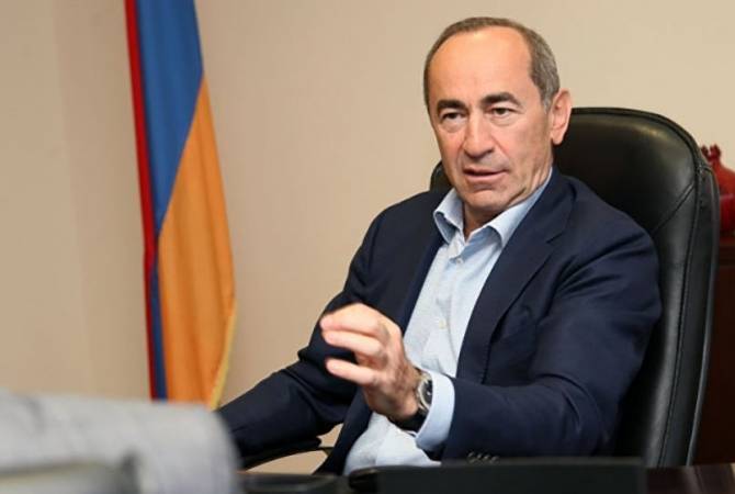 Ex-president R. Kocharyan currently abroad, will return for July 26 questioning over 2008 unrest 