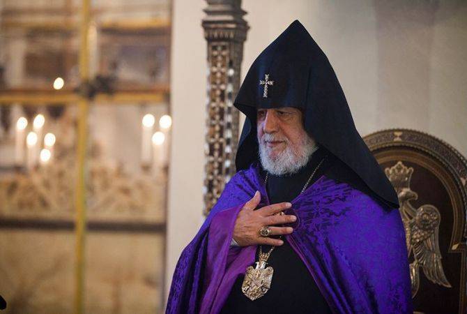 Catholicos of All Armenians sends condolence letter to Archbishop of Athens and All Greece