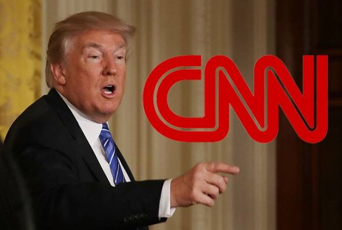 Trump rages upon spotting CNN on Air Force One TV