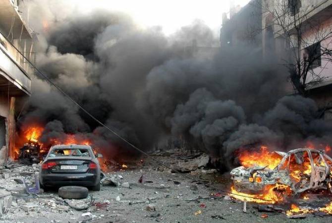 AFP: по меньшей мере 32 человека погибли на юге Сирии в результате серии терактов