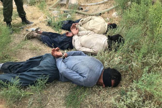 Հայ-թուրքական սահմանին ձերբակալվել են Աֆղանստանի քաղաքացիներից 
բաղկացած հանցախմբի անդամներ 