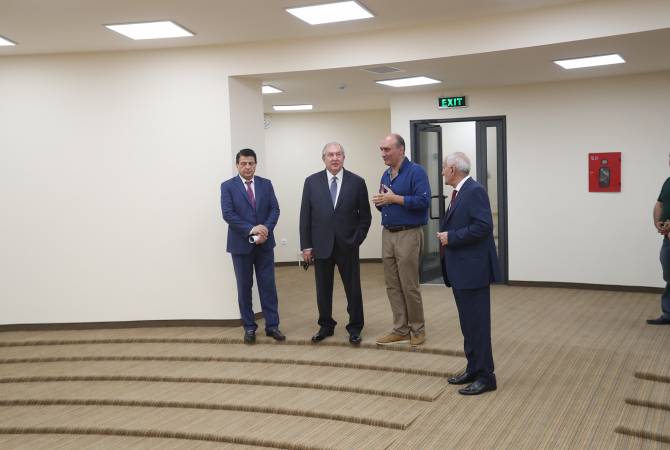 President Sarkissian says will assist establishment of Hrant Matevosyan center-museum