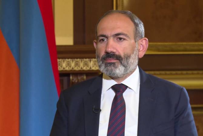 رئيس الوزراء نيكول باشينيان يقول إن أرمينيا كأي ديمقراطية، مكرسة للحل السلمي لنزاع ناغورنو كاراباغ 
وهو مستعد للقاء الرئيس الأذربيجاني إلهام علييف